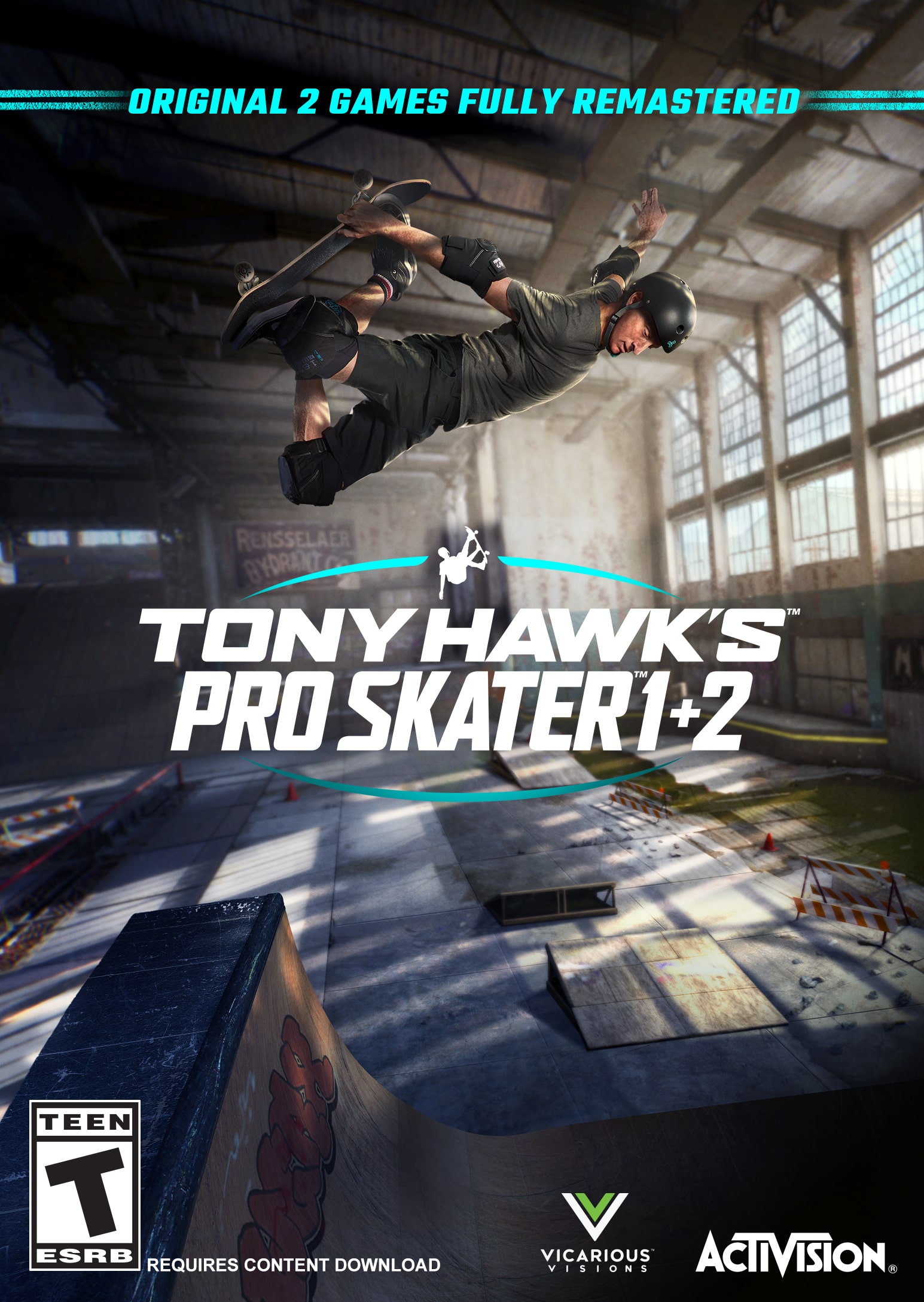 Play Tony Hawk's™ Pro Skater™ 1 + 2 with the Actual Tony Hawk